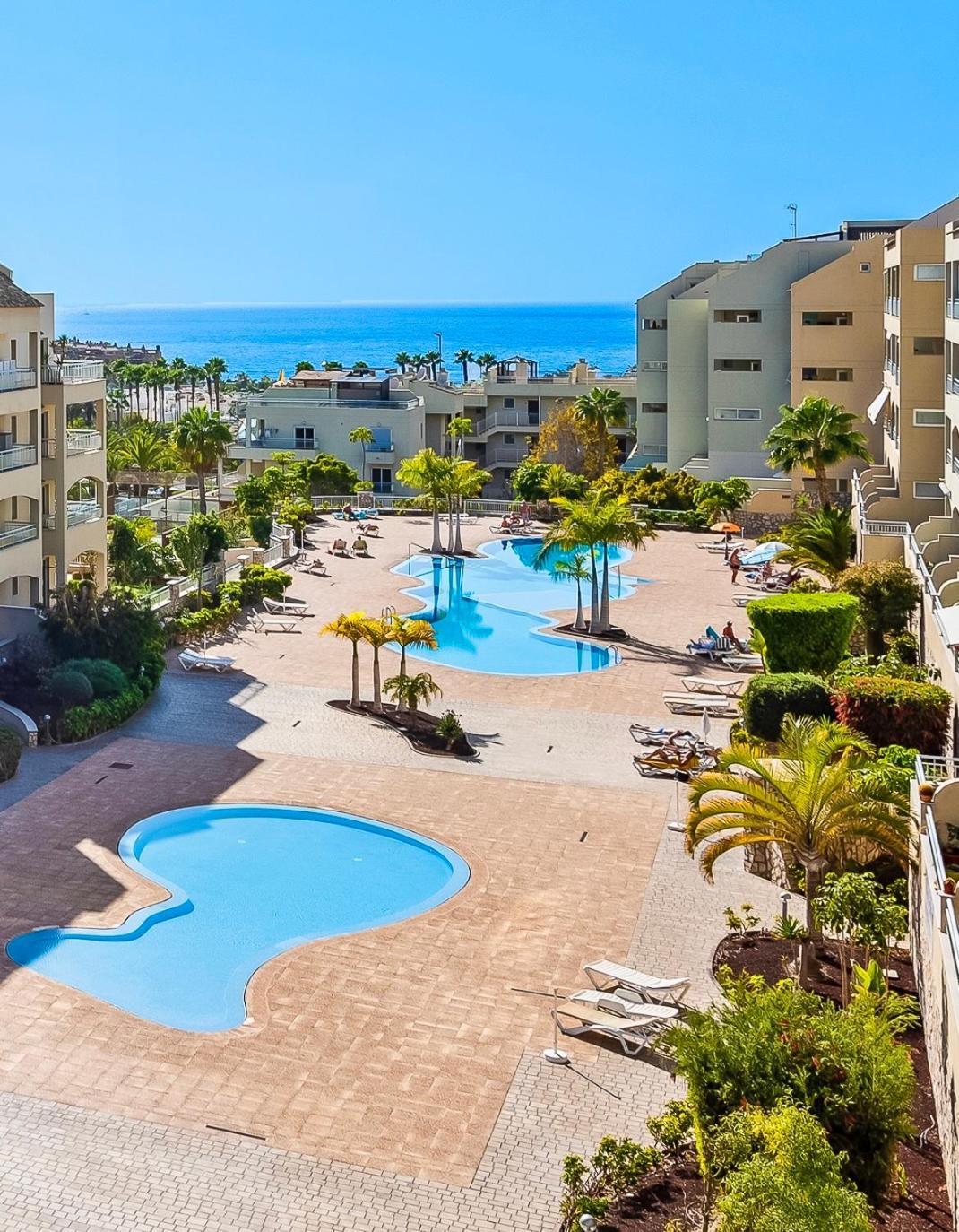 Luxurioese Duplex Ferienwohnung In Sehr Ruhiger Wohnanlage Mit Meerblick Palm-mar Exterior photo